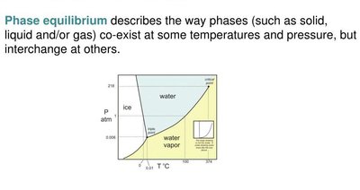 Phase equilibrium diagram