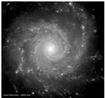 Spiral galaxy simulation