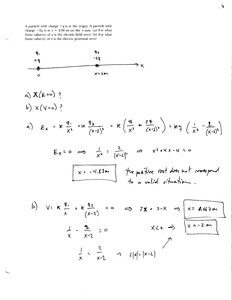 Electric field and potential zero points for two charges