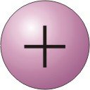 Spherical shell with central charge Q