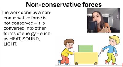 Conservation of energy with non-conservative forces