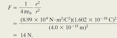 Charge conservation example