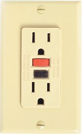 GFCI wall outlet