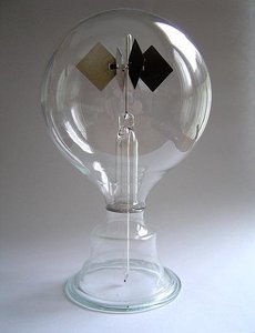 Crookes radiometer (light mill)