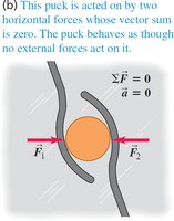 Object in equilibrium: zero net force