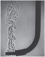 Convection pattern in water