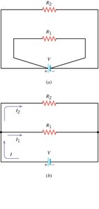 Parallel speaker circuit and equivalent resistance