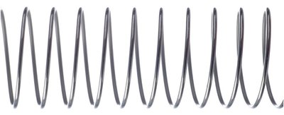 Slinky spring representing longitudinal wave propagation
