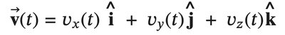 Instantaneous velocity tangent to path