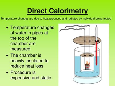 Direct calorimetry: chamber setup