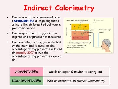 Indirect calorimetry: spirometer setup
