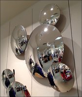 Real image of convex mirrors