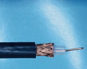 Coaxial cable used for EM wave transmission