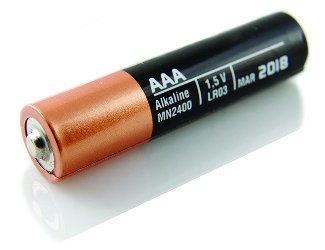 AAA battery as a source of electric potential