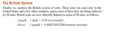British system of units