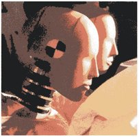 Crash test dummies illustrating inertia