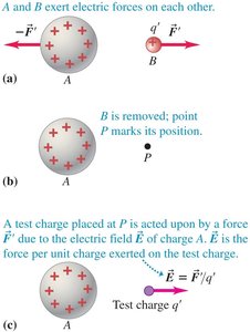 Electric field lines for a single positive charge