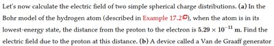 Problem 34: Electric field due to a point charge
