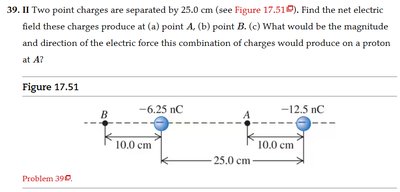 Charged particle moving in a uniform electric field