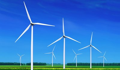 wind turbines