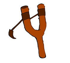 stretched slingshot