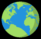 Earth illustration for action-reaction force