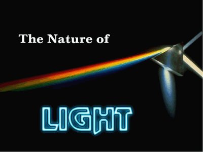 Prism dispersing white light into a spectrum