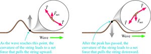 Transverse wave on a string