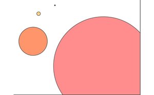 Relative sizes of the Sun, Vega, and other stars