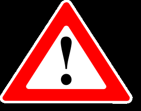 Warning sign for electrical danger