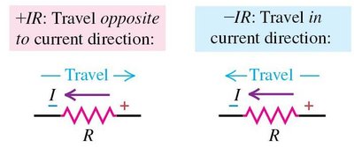 Complex circuit for Kirchhoff's rules