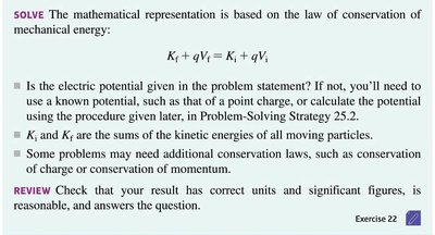Conservation of energy in charge interactions