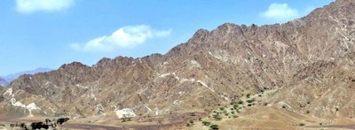 Ophiolite exposure in Oman