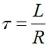 Time constant equation