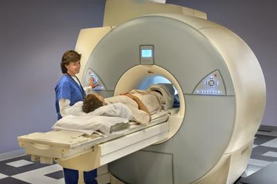 MRI machine as an application of strong magnetic fields