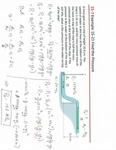 Bernoulli's principle in pipe flow