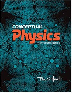 Conceptual Physics textbook cover
