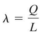 Handwritten worked example for electric field of a rod