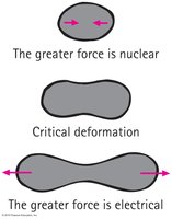 Nuclear deformation and fission