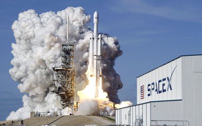 Rocket launch as an example of thermodynamic work