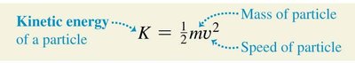 Kinetic energy formula with explanation