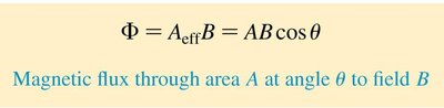 Magnetic flux formula