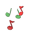 Wind instrument showing air column vibration