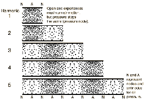 Standing waves in a tube (harmonics)