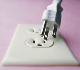 Three-prong plug and outlet