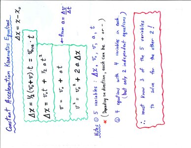 Motion diagram with deceleration