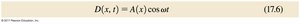 Standing wave amplitude function