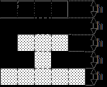 Different arrangements of cubes and pressure distribution