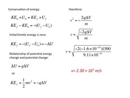 Conservation of energy for electron acceleration