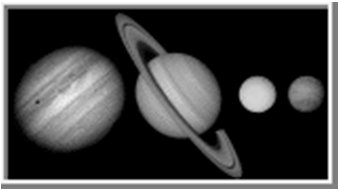 Comparison of Jovian and terrestrial planets